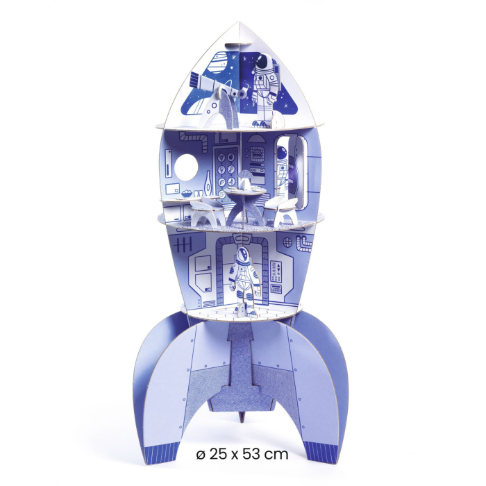 Djeco Kreativni set Složi sam - Raketa