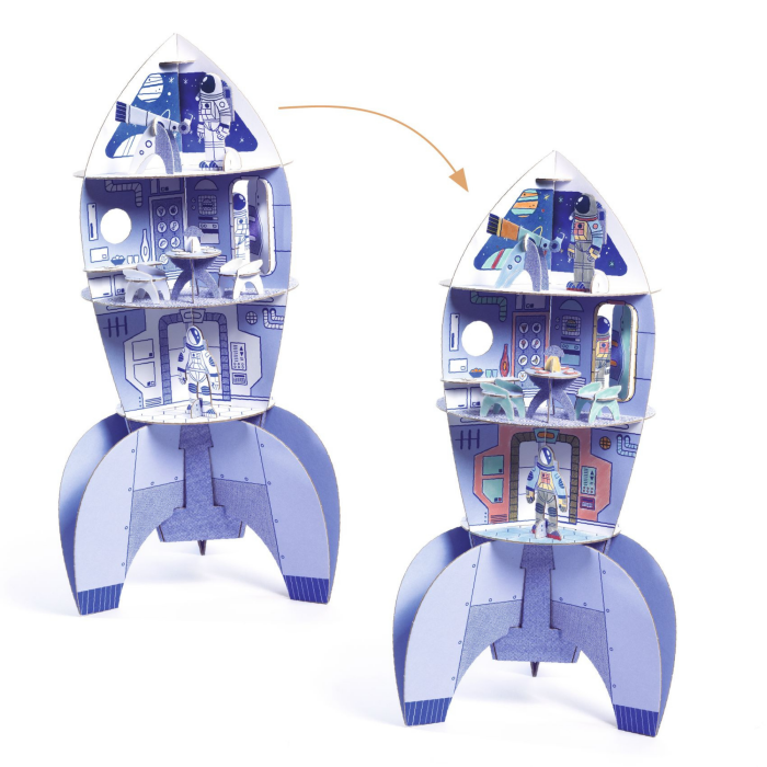 Djeco Kreativni set Složi sam - Raketa