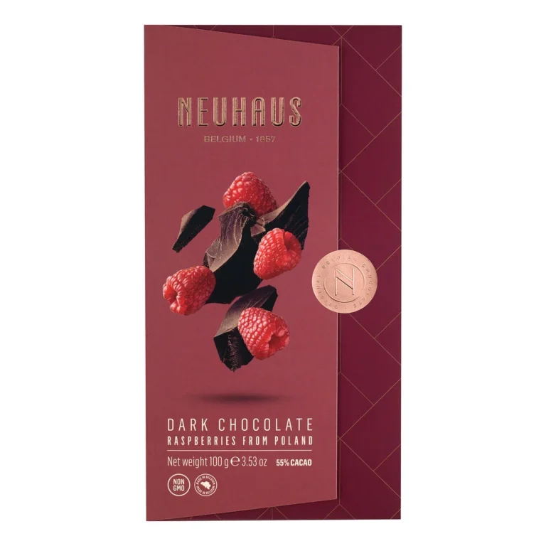 Neuhaus tamna čokolada s malinom 100g