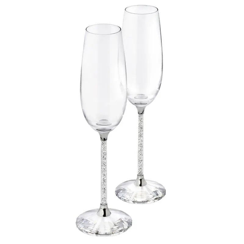 Swarovski čaše Crystalline Toasting Flutes (set 2 čaše)