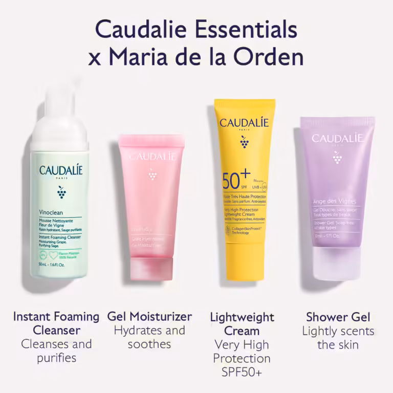 Caudalie Essentials x Maria de la Orden putni set