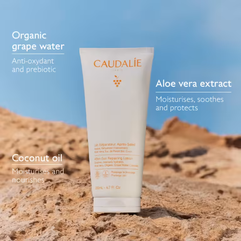 Caudalie Vinosun obnavljajući losion nakon sunčanja, 200 ml